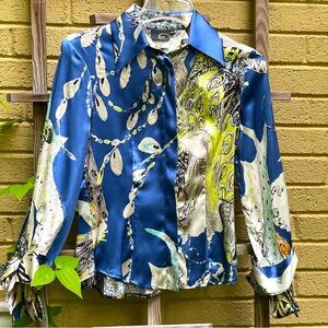 Just Cavalli silk button down
